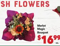 Vallarta Supermarkets Merlot Magic Bouquet offer