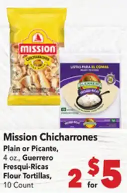 Vallarta Supermarkets Mission Chicharrones offer