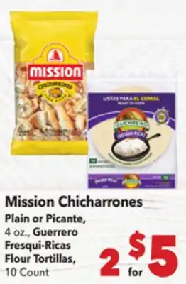 Vallarta Supermarkets Mission Chicharrones offer