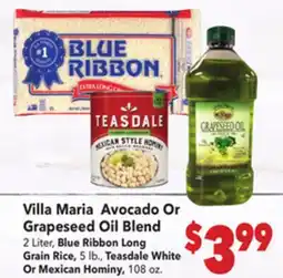 Vallarta Supermarkets Villa Maria Avocado Or Grapeseed Oil Blend offer