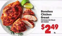 Vallarta Supermarkets Boneless Chicken Breast / PECHUGA DE POLLO SIN HUESO offer
