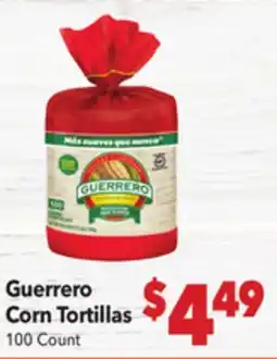 Vallarta Supermarkets Guerrero Corn Tortillas offer