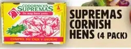 Vallarta Supermarkets SUPREMAS CORNISH GRATIS HENS offer