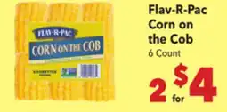 Vallarta Supermarkets Flav-R-Pac Corn on the Cob offer