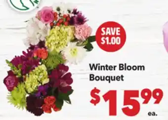 Vallarta Supermarkets Winter Bloom Bouquet offer