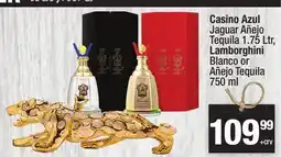 Super King Markets Casino Azul Jaguar Añejo Tequila 1.75 Ltr, Lamborghini Blanco or Añejo Tequila 750 ml offer