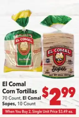 Vallarta Supermarkets El Comal Corn Tortillas offer