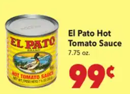 Vallarta Supermarkets El Pato Hot Tomato Sauce offer