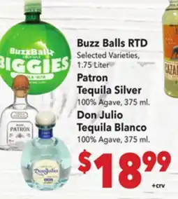 Vallarta Supermarkets Buzz Balls RTD offer