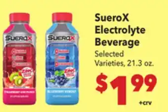 Vallarta Supermarkets SueroX Electrolyte Beverage offer
