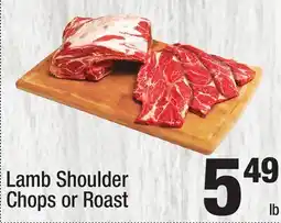 Super King Markets Lamb Shoulder Chops or Roast offer