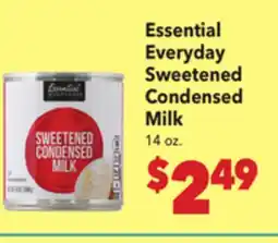 Vallarta Supermarkets Essential Everyday Sweetened Condensed Milk offer