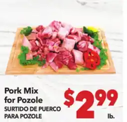 Vallarta Supermarkets Pork Mix for Pozole / SURTIDO DE PUERCO PARA POZOLE offer