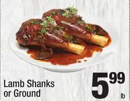 Super King Markets Lamb Shanks or Ground offer