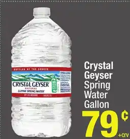 Super King Markets Crystal Geyser Spring Water offer