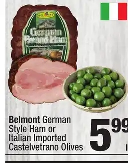 Super King Markets Belmont German Style Ham or Italian Imported Castelvetrano Olives offer