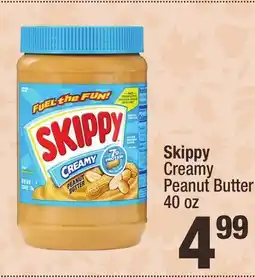 Super King Markets Skippy Creamy Peanut Butter offer