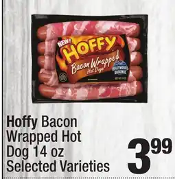 Super King Markets Hoffy Bacon Wrapped Hot Dog offer