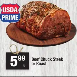 Super King Markets Beef Chuck Steak or Roast offer