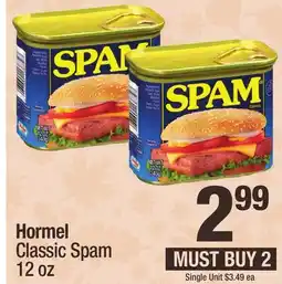 Super King Markets Hormel Classic Spam offer