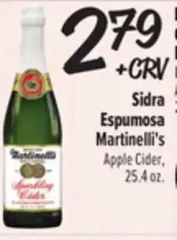 El Super Martinelli's Apple Cider offer