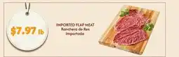 El Super IMPORTED FLAP MEAT offer