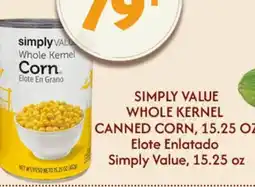 El Super WHOLE KERNEL CANNED CORN offer