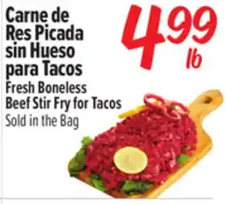 El Super Fresh Boneless Beef Stir Fry for Tacos offer