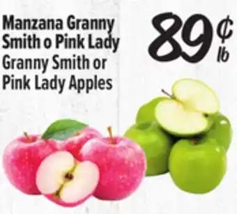El Super Granny Smith or Pink Lady Apples offer
