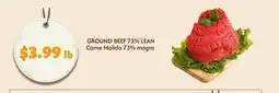 El Super GROUND BEEF 73% LEAN offer
