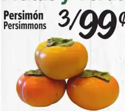 El Super Persimmons offer