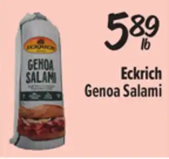 El Super Genoa Salami offer