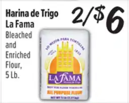 El Super Bleached and Enriched Flour offer