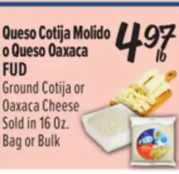 El Super Ground Cotija or Oaxaca Cheese offer