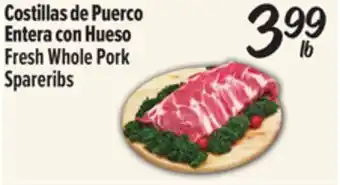 El Super Fresh Whole Pork Spareribs offer