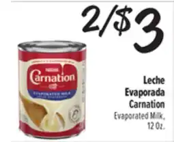 El Super Carnation Evaporated Milk offer
