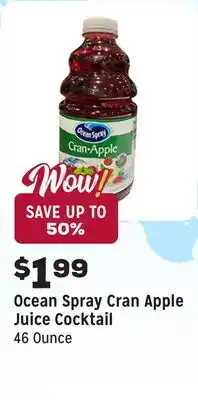 Grocery Outlet Cran Apple Juice Cocktail offer