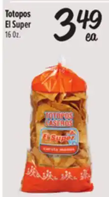 El Super El Super Totopos offer