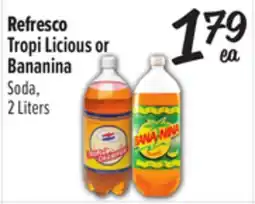 El Super Tropi Licious or Bananina Soda offer