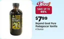 Grocery Outlet Pure Madagascar Vanilla offer