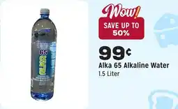 Grocery Outlet Alkaline Water offer