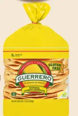 El Super GUERRERO YELLOW CORN TOSTADAS offer