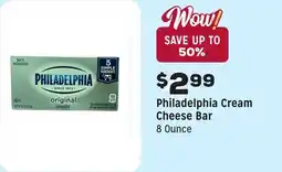 Grocery Outlet Cream Cheese Bar offer