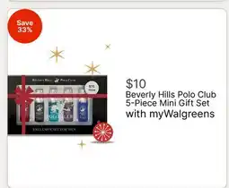 Walgreens Polo Club 5-Piece Mini Gift Set offer