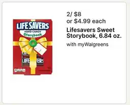 Walgreens Lifesavers Sweet Storybook, 6.84 oz offer