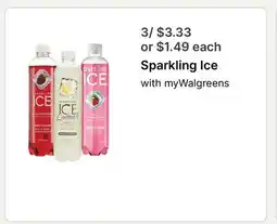 Walgreens Sparkling Ice offer