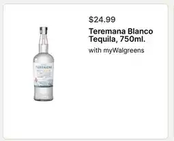 Walgreens Teremana Blanco Tequila, 750ml offer