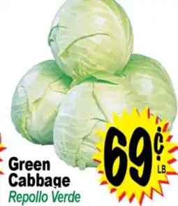 Superior Grocers Green Cabbage offer