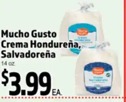 Superior Grocers Mucho Gusto Crema Hondureña, Salvadoreña offer