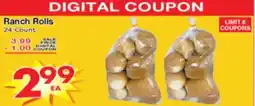 Superior Grocers Ranch Rolls offer